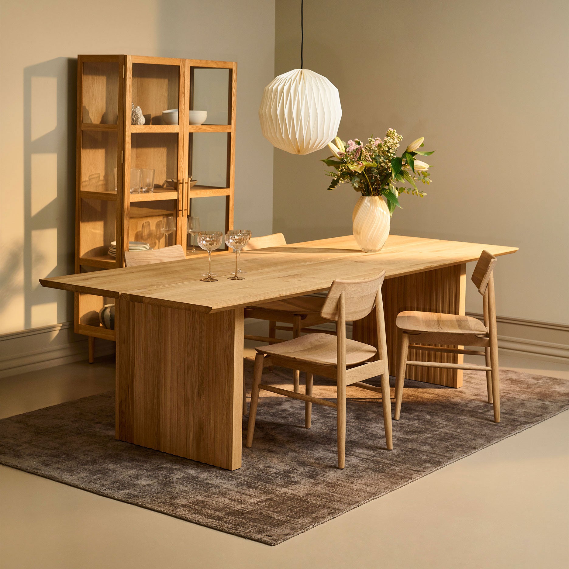 Vertigo II FSC certificeret egetræ L300 cm